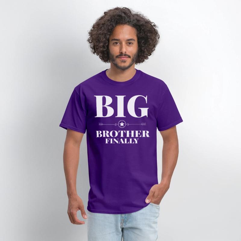 Big Brother Finally Older Brother Gift T-Shirt