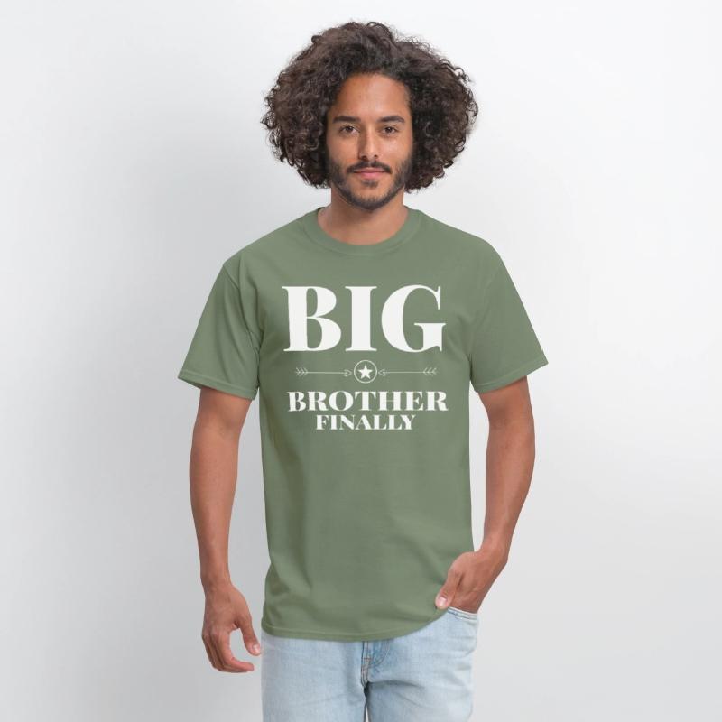Big Brother Finally Older Brother Gift T-Shirt