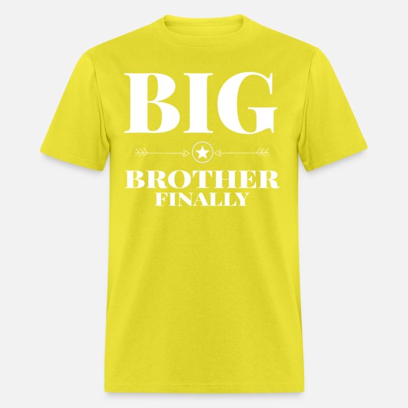 Big Brother Finally Older Brother Gift T-Shirt