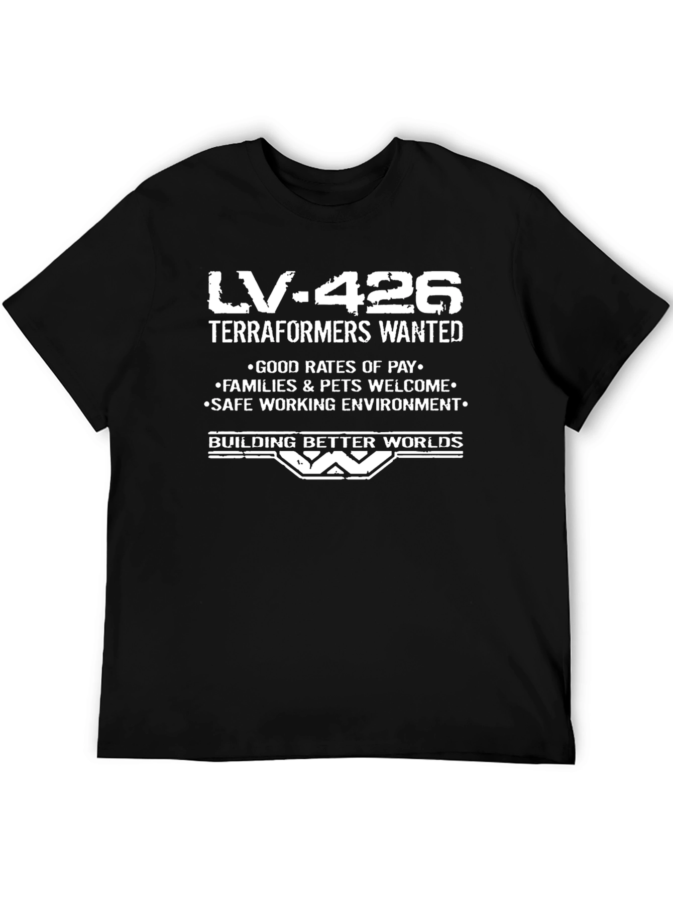 LV-426 Terraformers Wanted Graphic T-Shirt