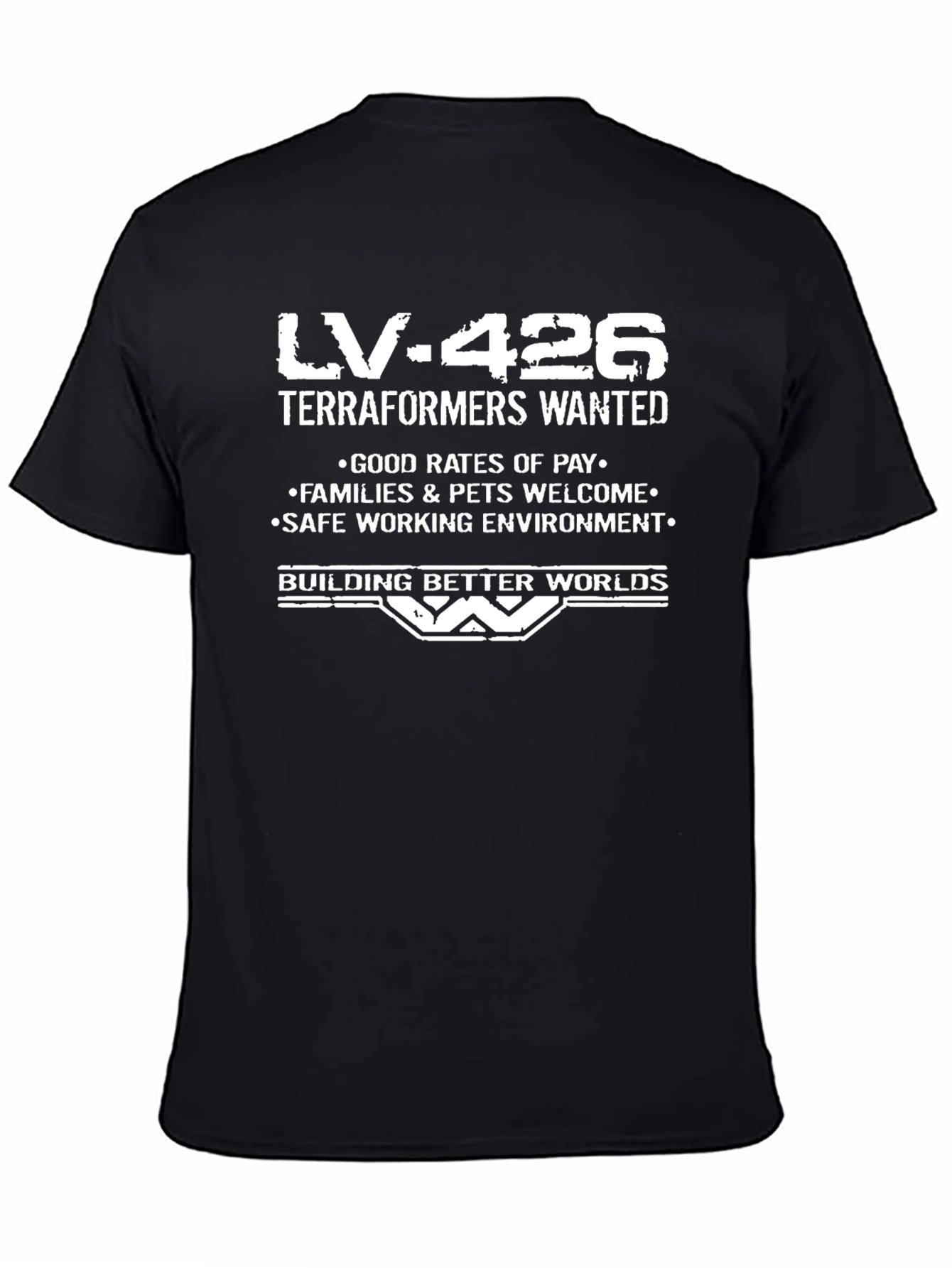 LV-426 Terraformers Wanted Graphic T-Shirt
