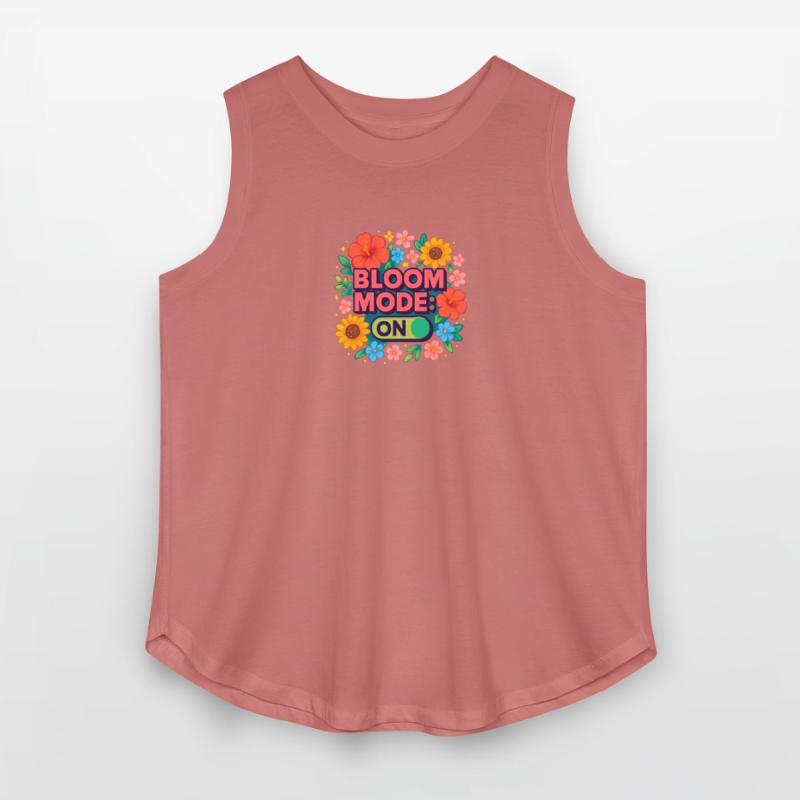 Bloom Mode ON Floral Graphic Tee