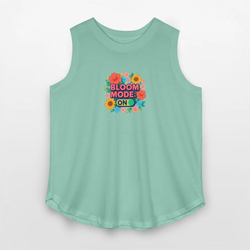 Bloom Mode ON Floral Graphic Tee