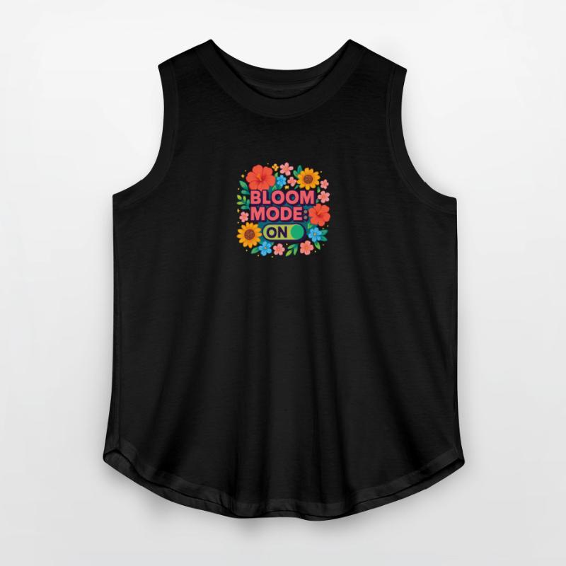 Bloom Mode ON Floral Graphic Tee