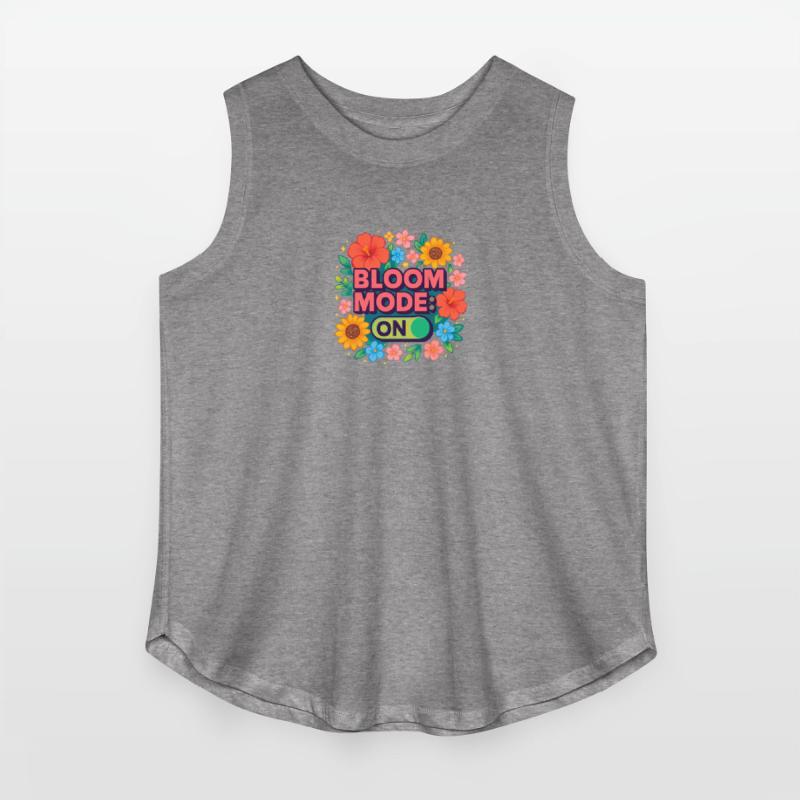 Bloom Mode ON Floral Graphic Tee