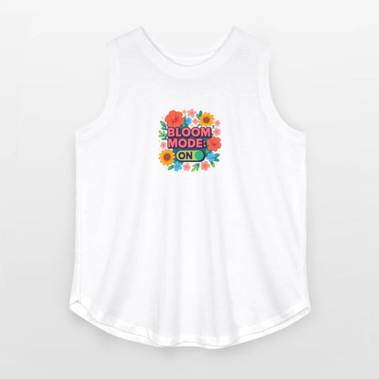 Bloom Mode ON Floral Graphic Tee