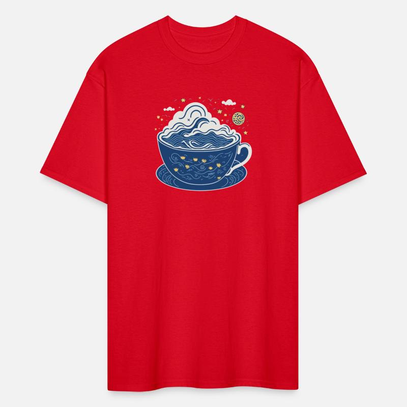 Blue Teacup Design