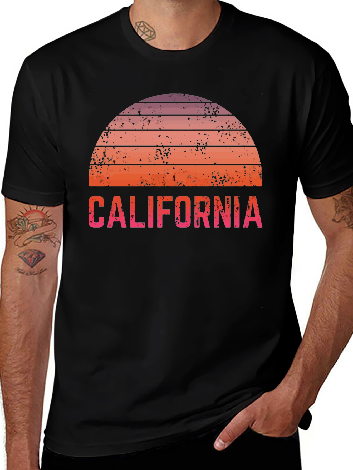 California Sunset Graphic Tee
