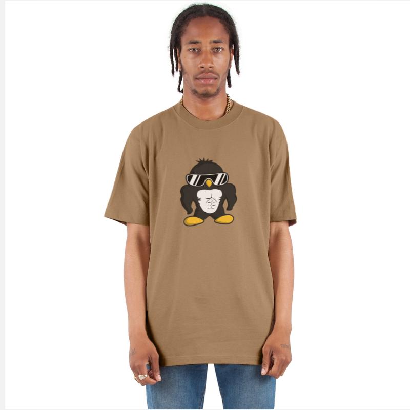 Bodybuilder Penguin Funny Cool Muscles Sunglasses