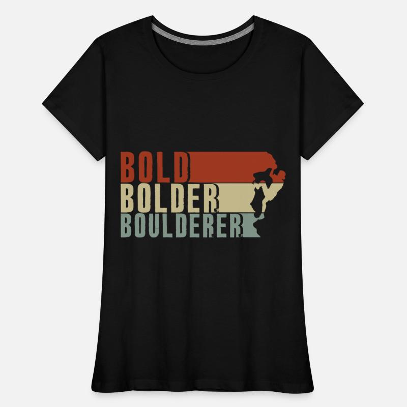 Bold Bolder Boulderer Boulder Bouldering