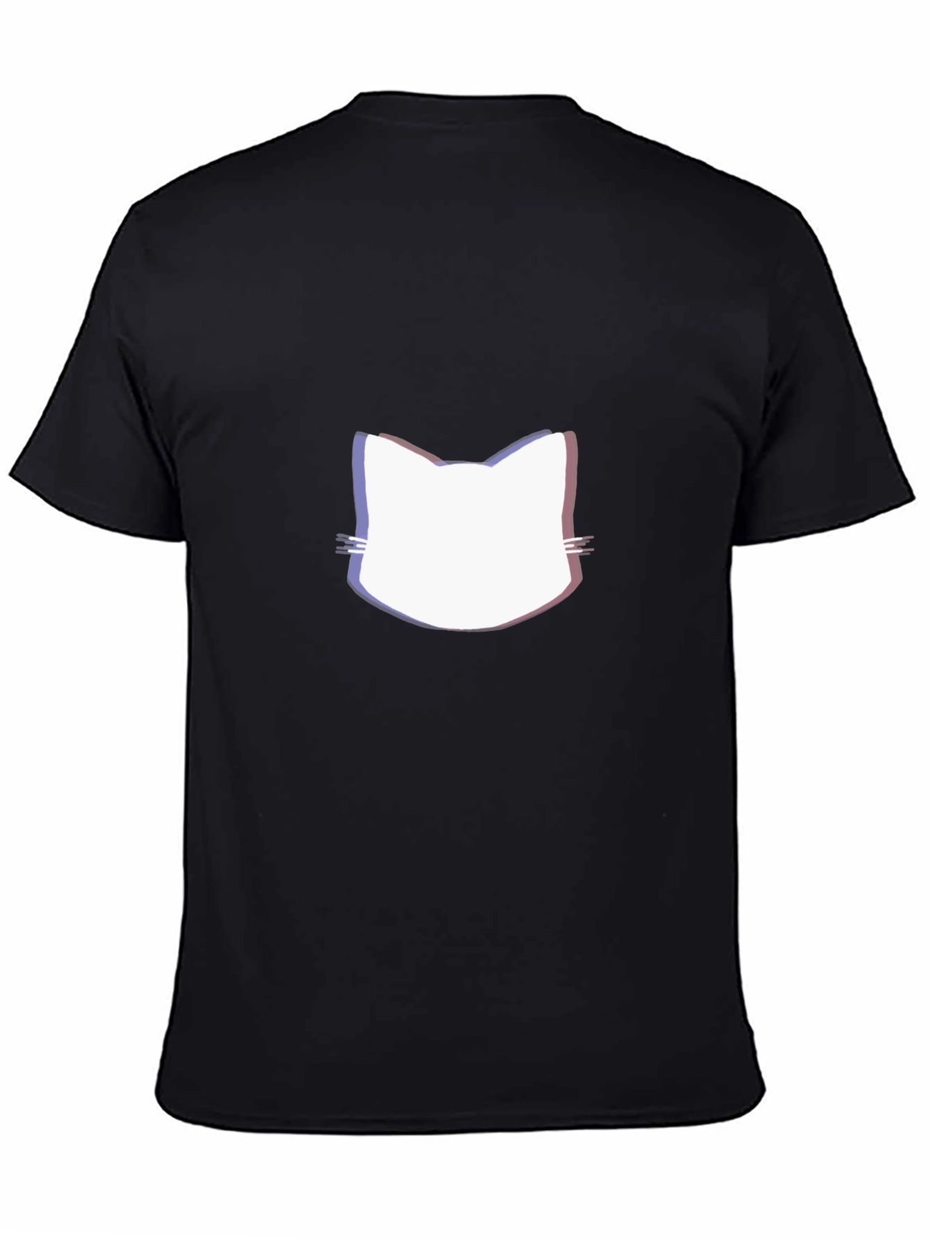 Cool Cat T-Shirt - Black Cotton Blend