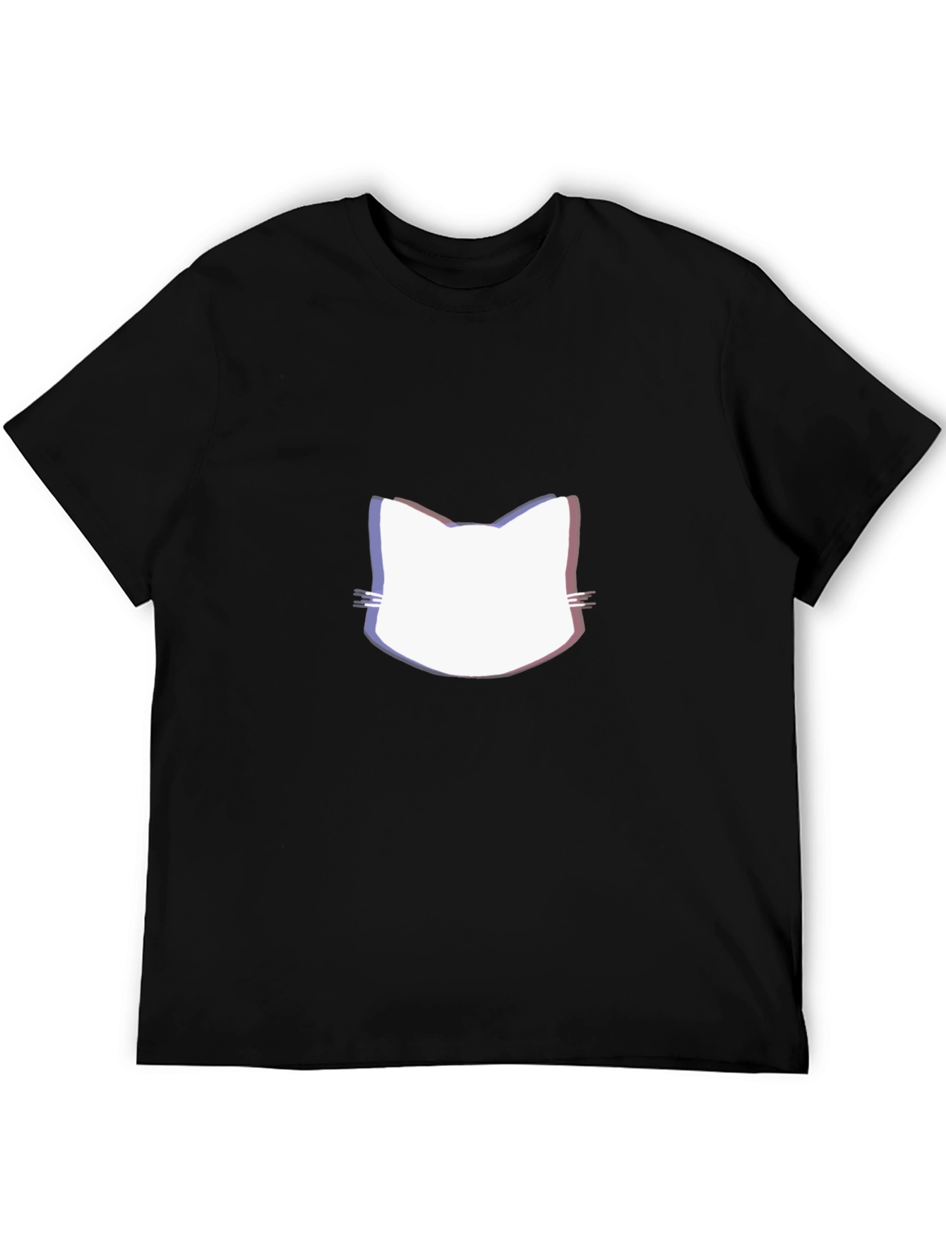 Cool Cat T-Shirt - Black Cotton Blend