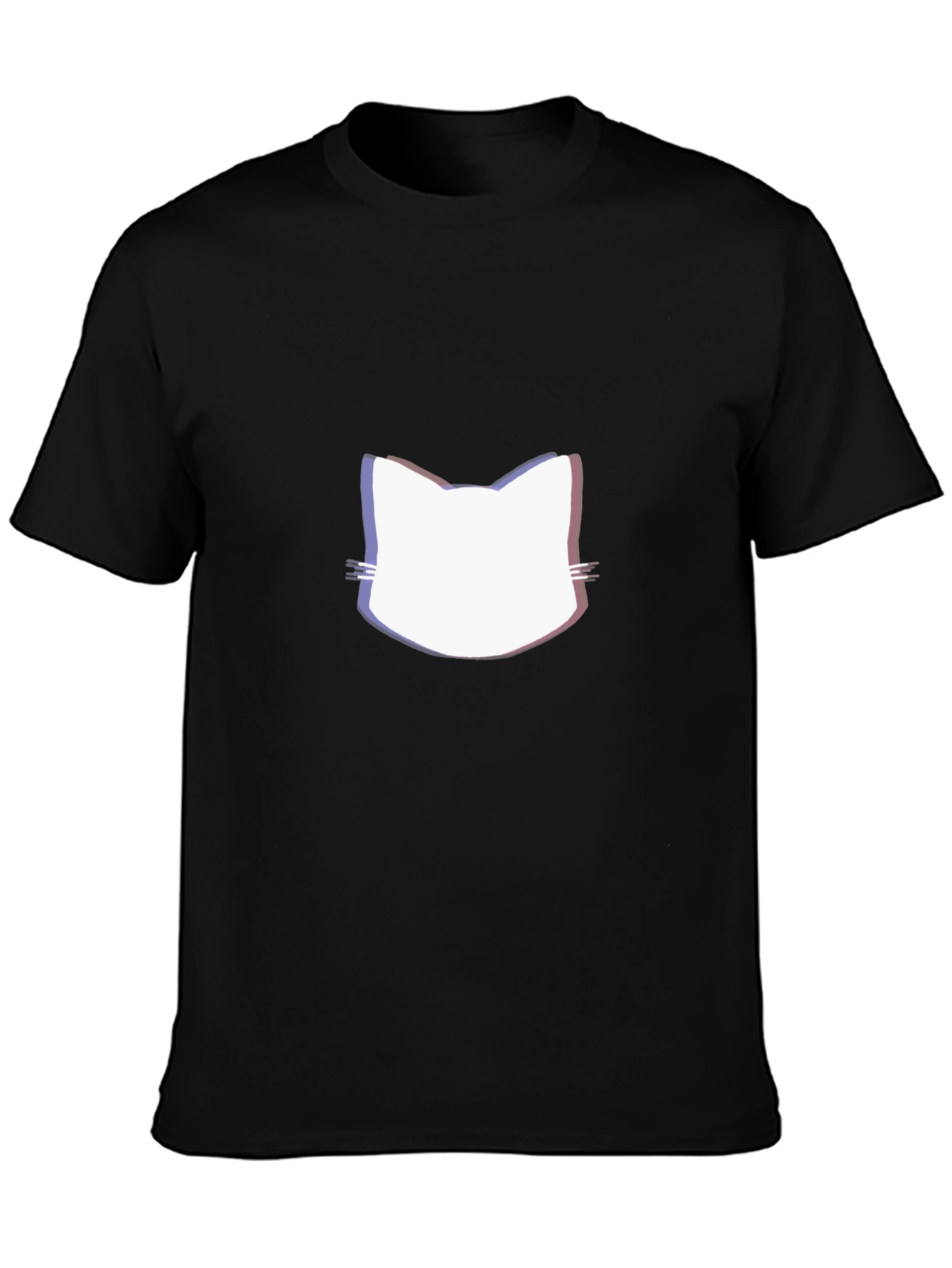 Cool Cat T-Shirt - Black Cotton Blend