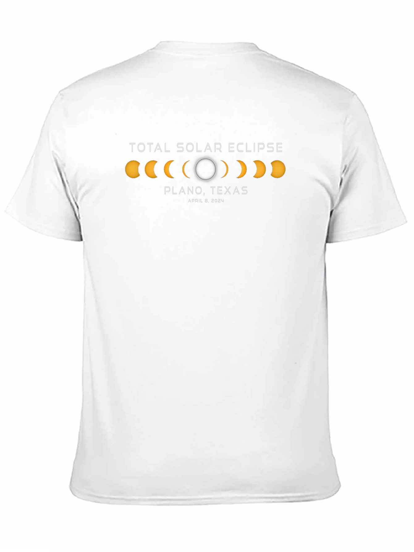 Total Solar Eclipse Plano Texas April 8 2024 T-Shirt