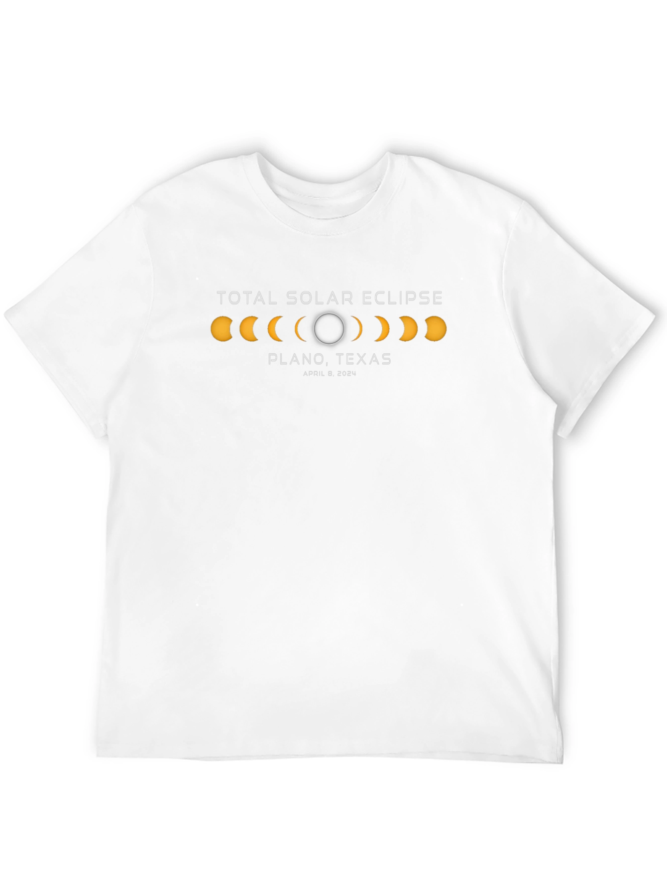 Total Solar Eclipse Plano Texas April 8 2024 T-Shirt