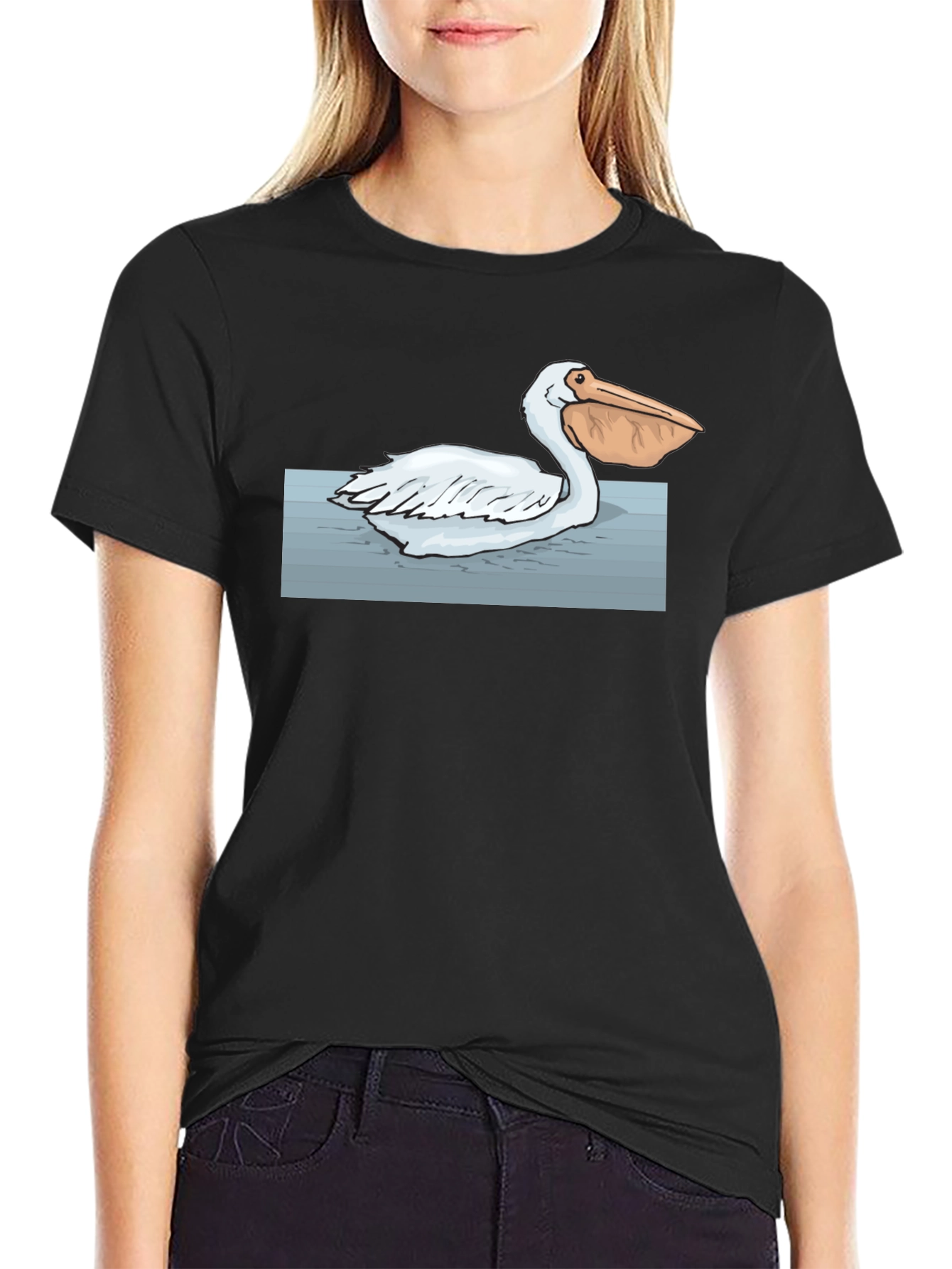 Pelican Graphic Tee - Mens Black T-Shirt
