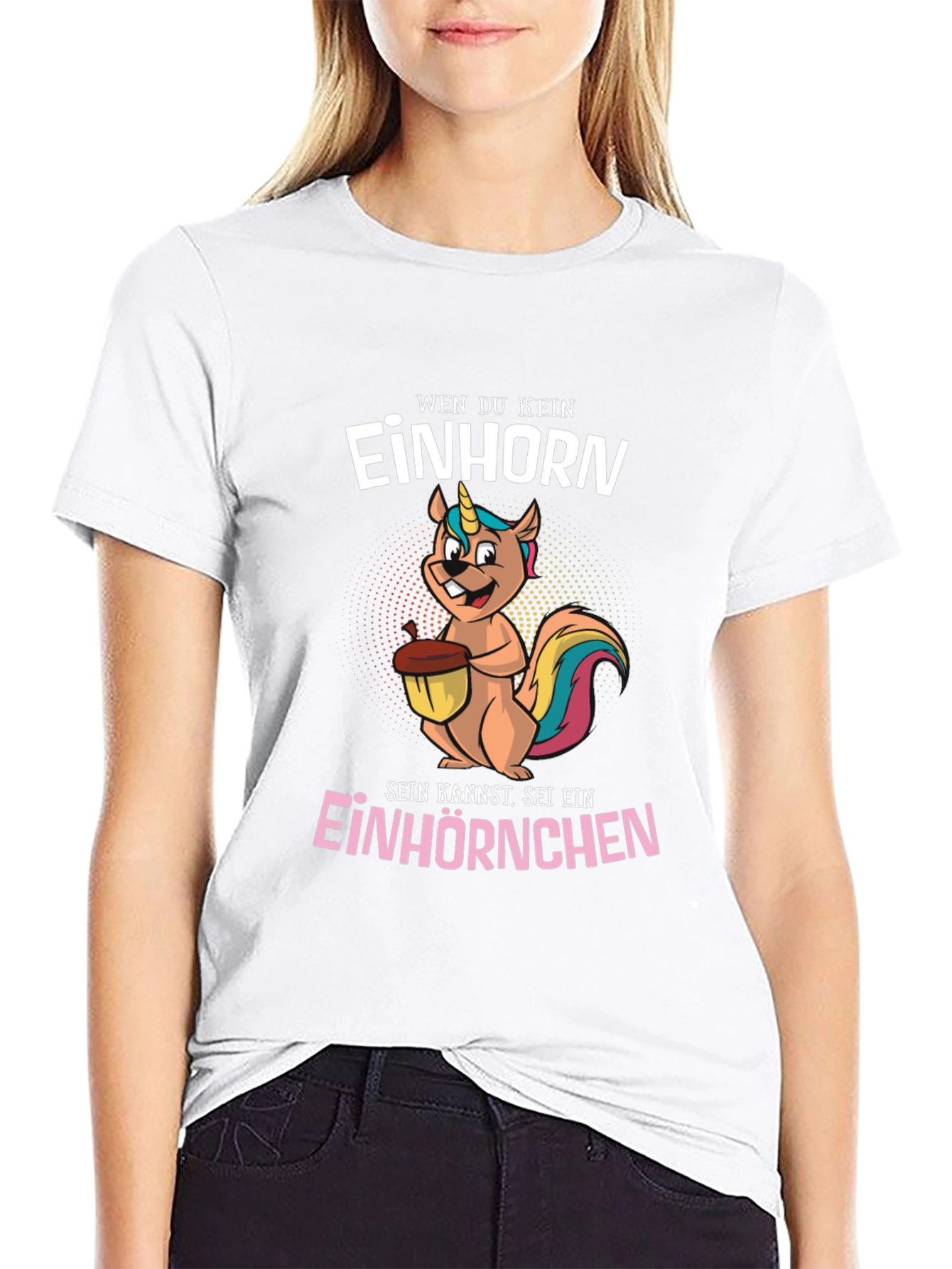 Einhorn Squirrel T-Shirt: Be an Einhornchen!