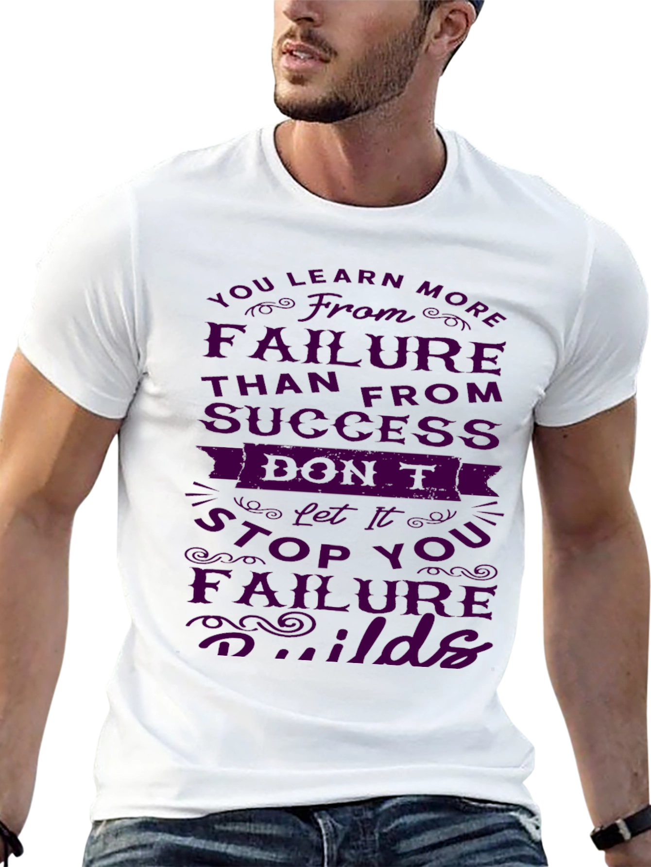 Motivational T-Shirt: Learn From Failure
