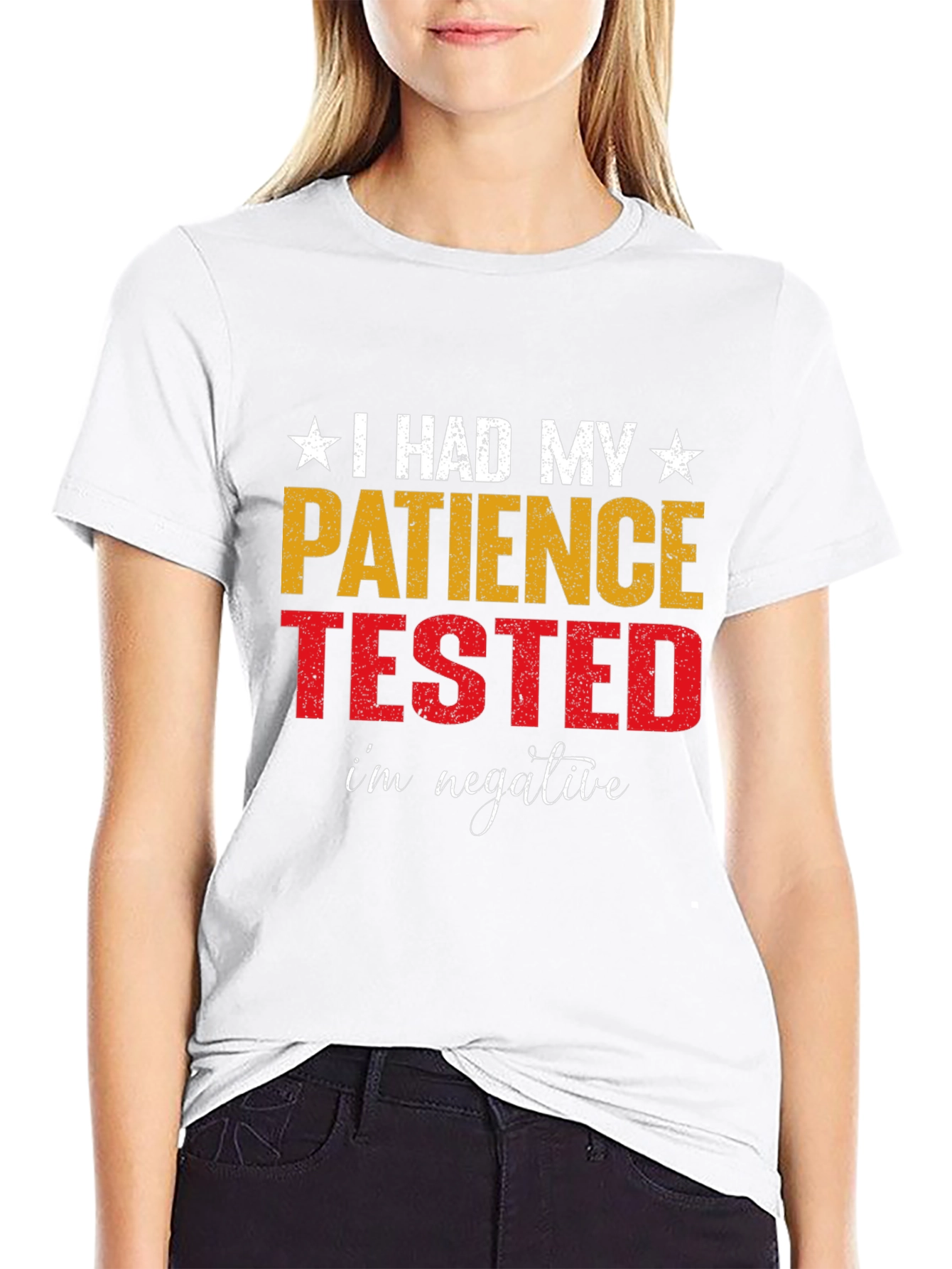 Patience Tested Funny Graphic T-Shirt