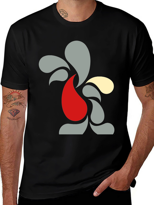 Abstract Graphic Tee - Modern Design