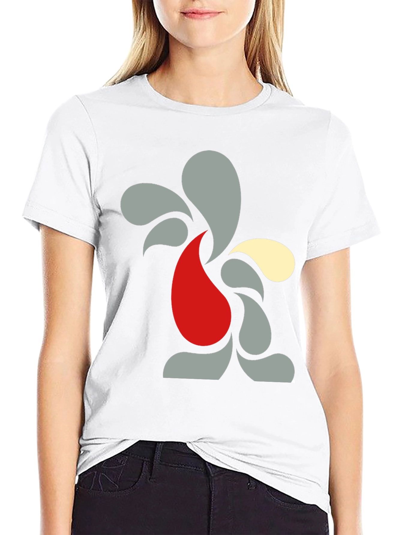 Abstract Graphic Tee - Modern Design