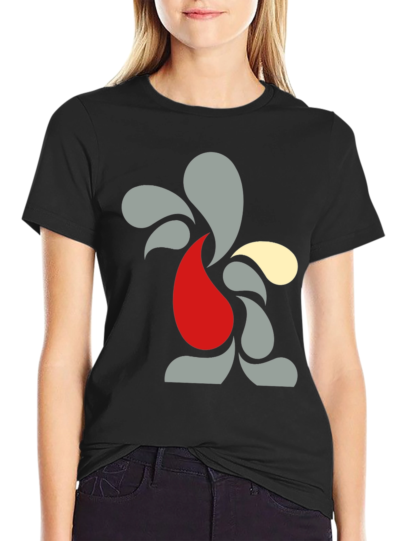 Abstract Graphic Tee - Modern Design