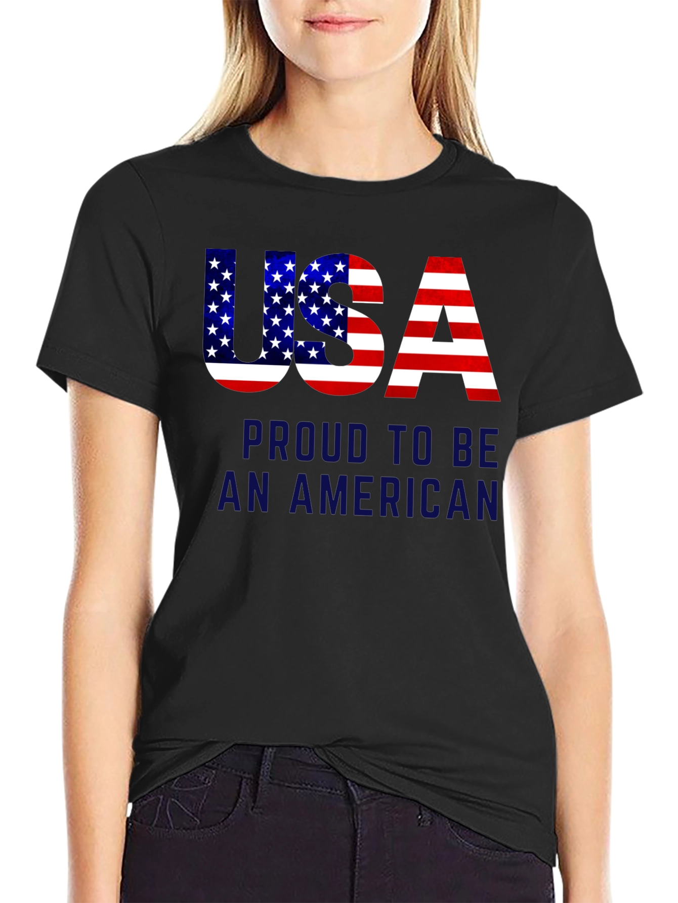USA Patriotic T-Shirt: Proud American Pride Tee
