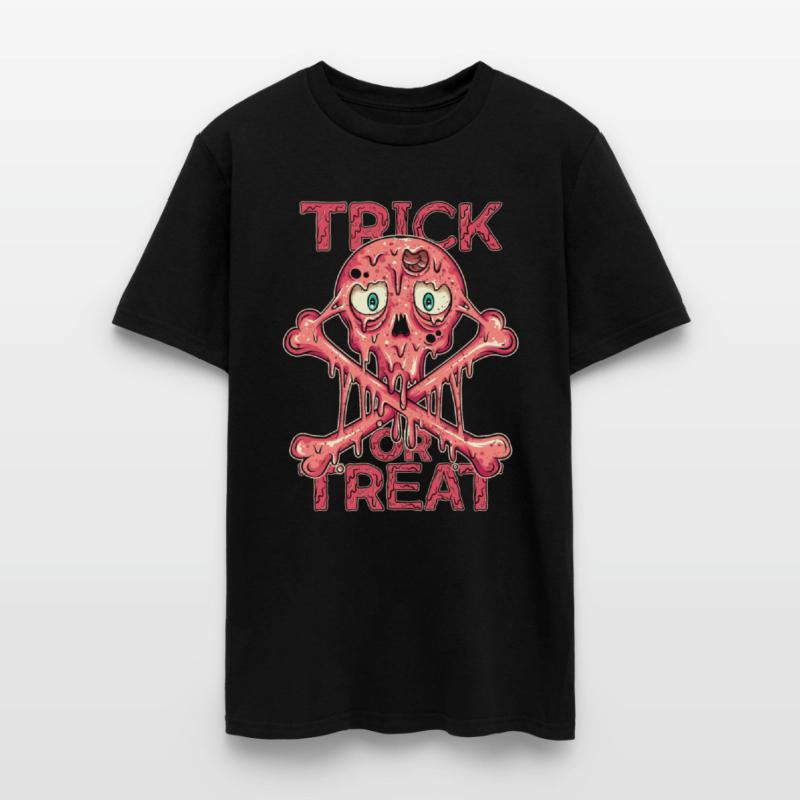 Bubble Gum Skull Bones Melting Creepy Halloween