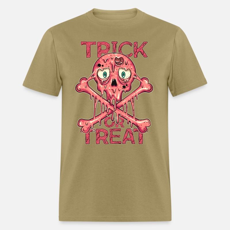 Bubble Gum Skull Bones Melting Creepy Halloween