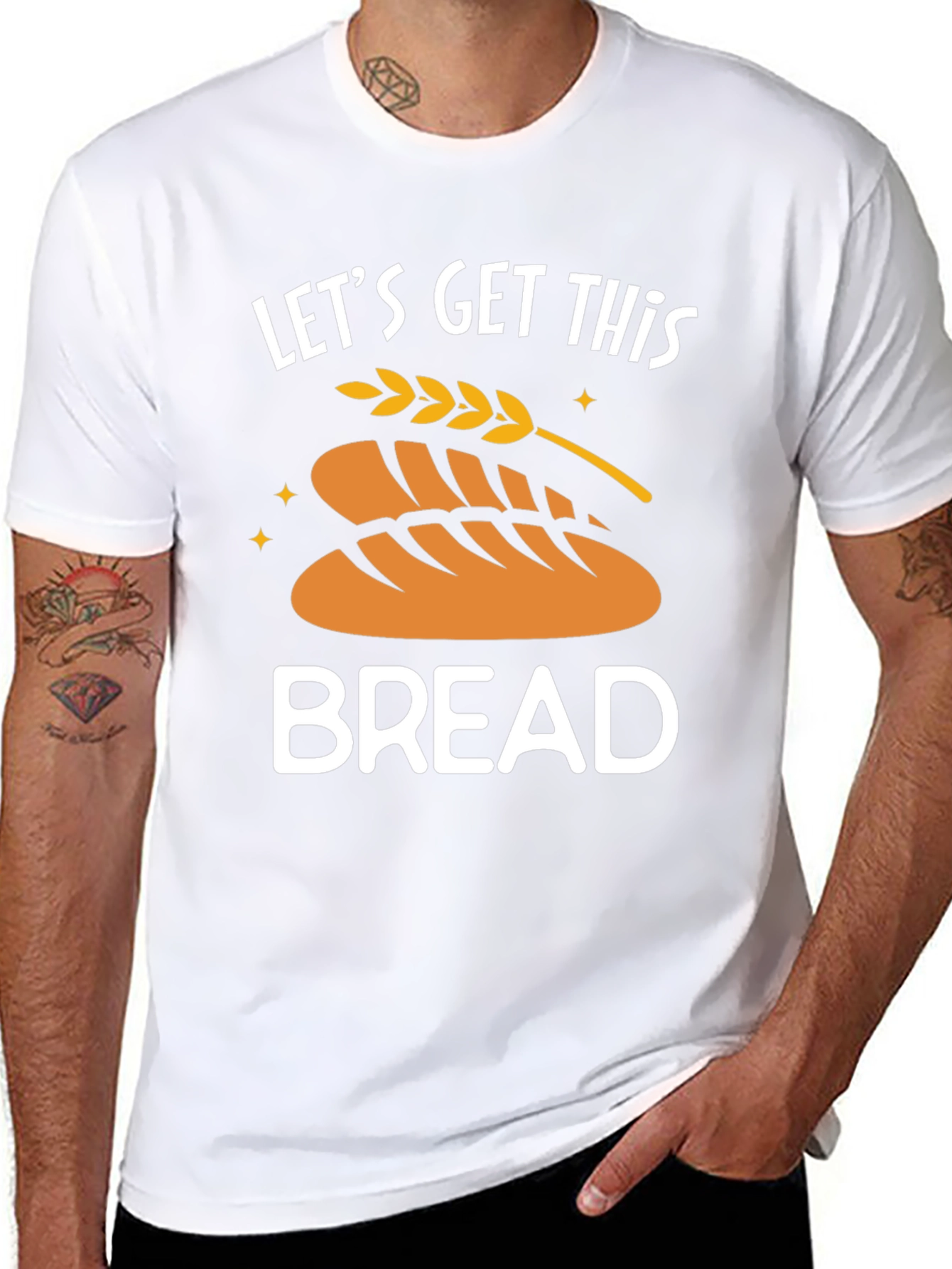 Lets Get This Bread Graphic Tee