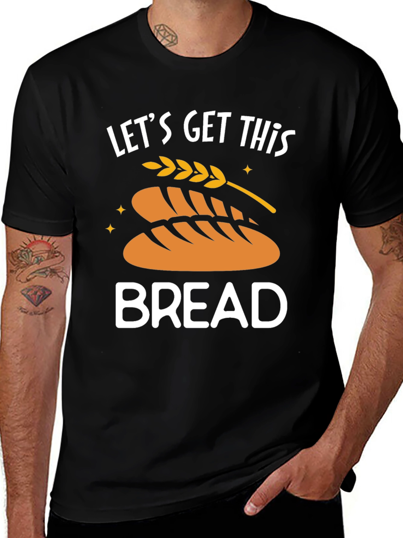 Lets Get This Bread Graphic Tee