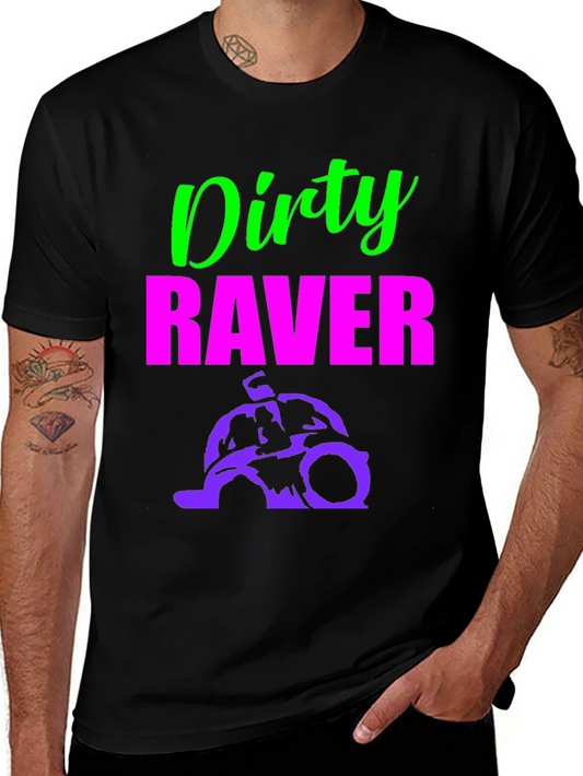 Dirty Raver T-Shirt - Neon Green & Pink