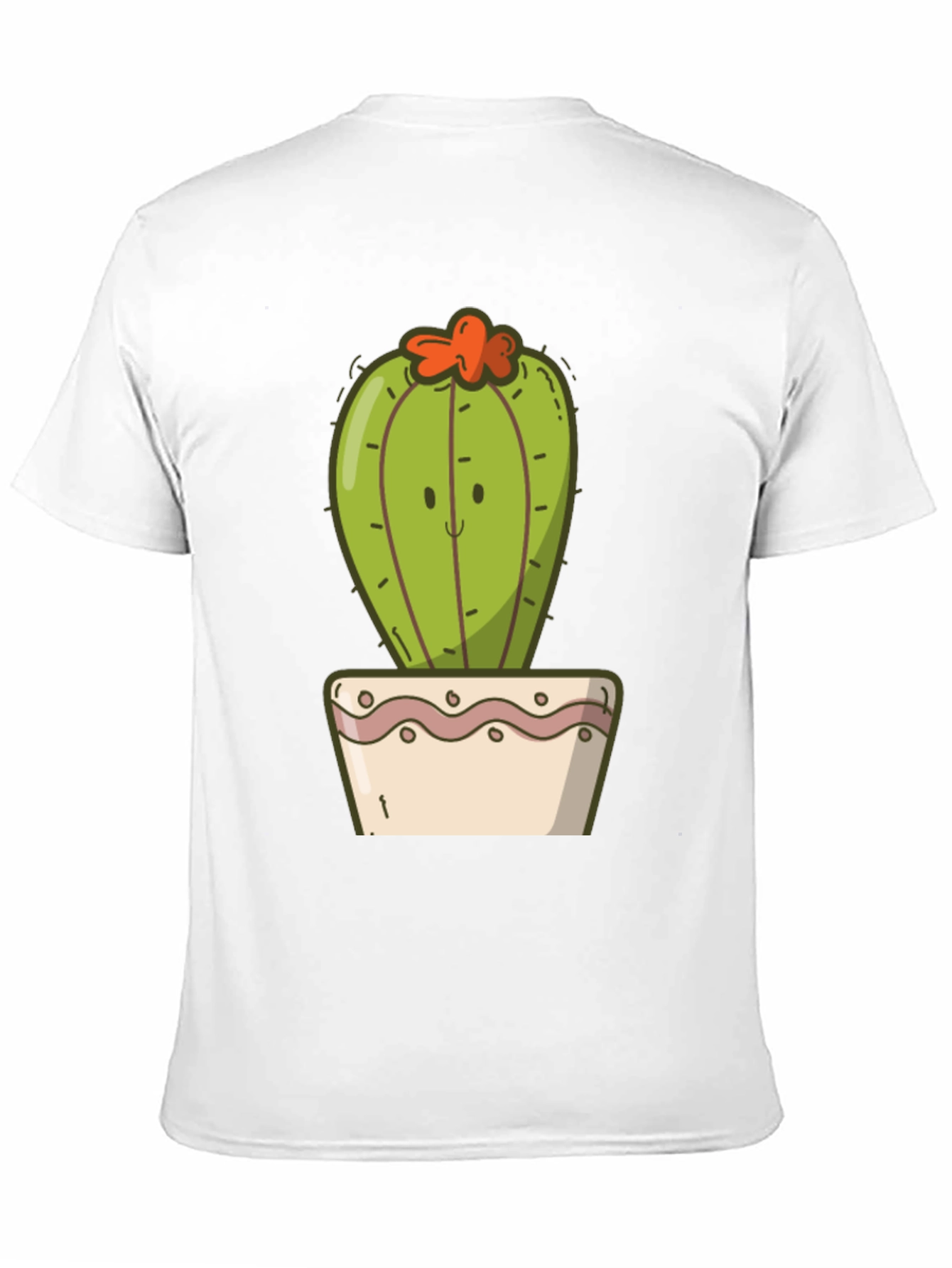 Cute Cactus Graphic Tee - Soft Cotton Blend