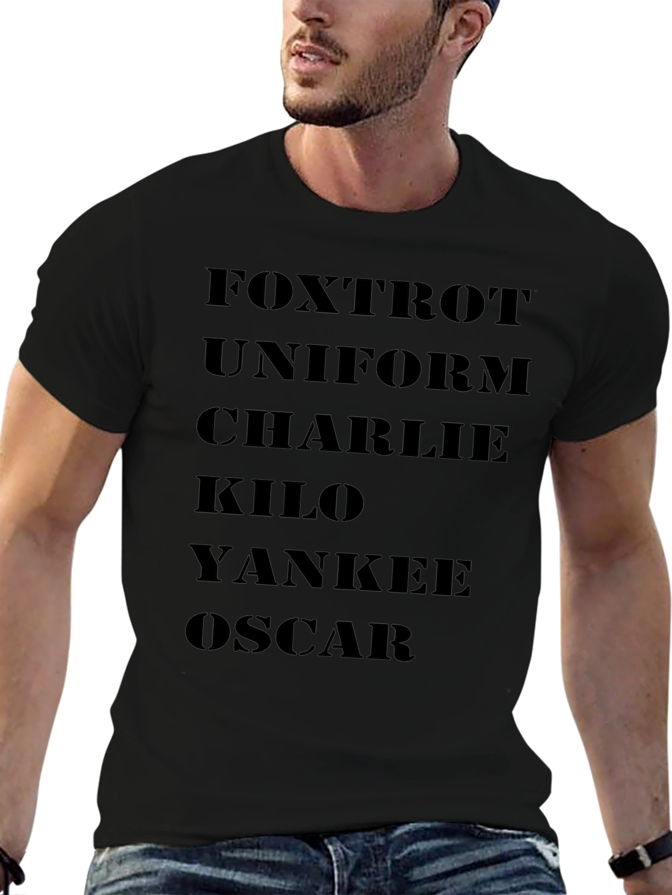 Phonetic Alphabet T-Shirt - Foxtrot Uniform Charlie