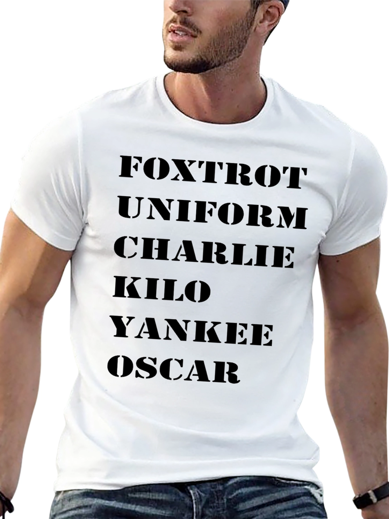 Phonetic Alphabet T-Shirt - Foxtrot Uniform Charlie