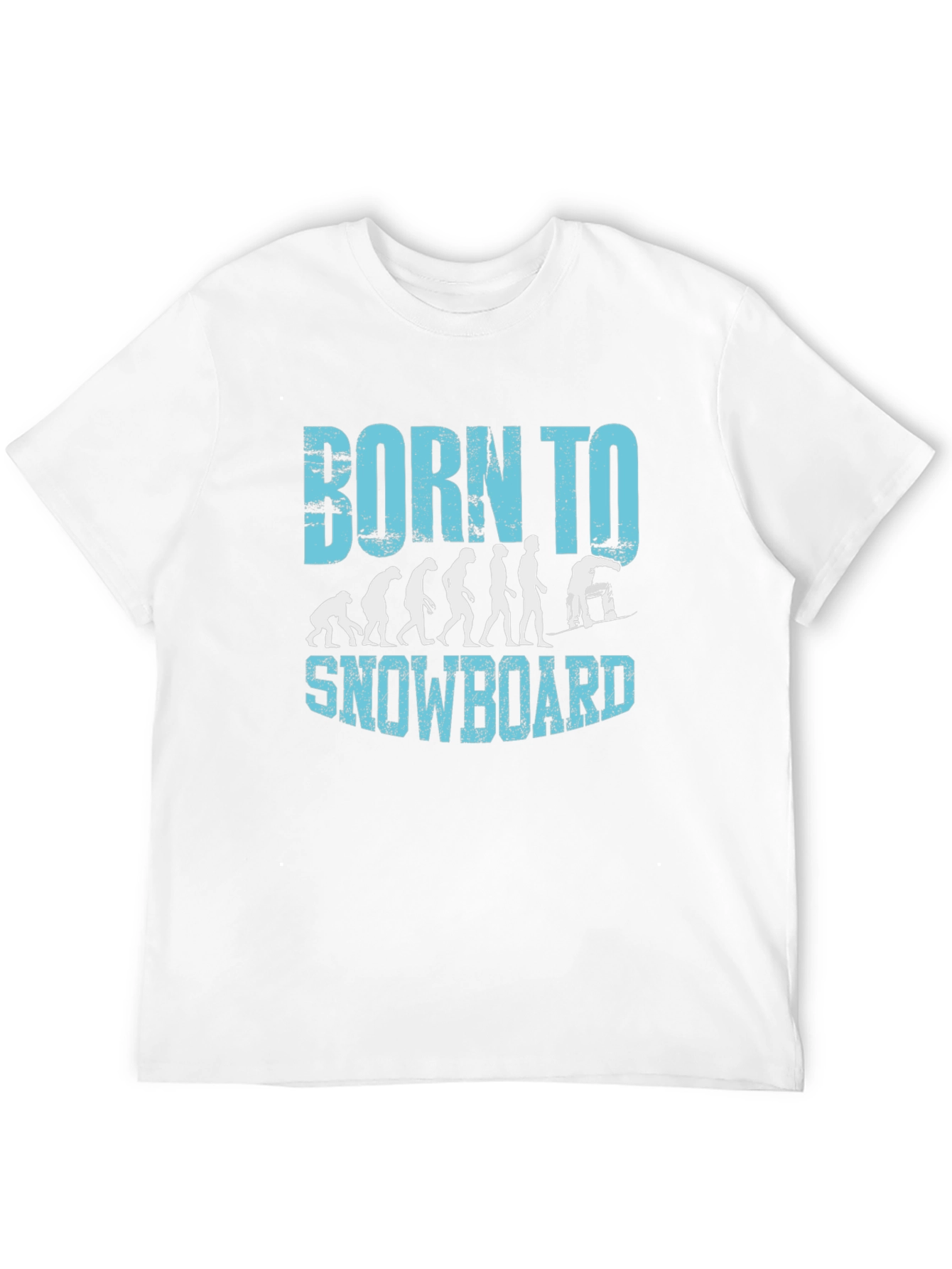 Born to Snowboard T-Shirt - Evolution Design