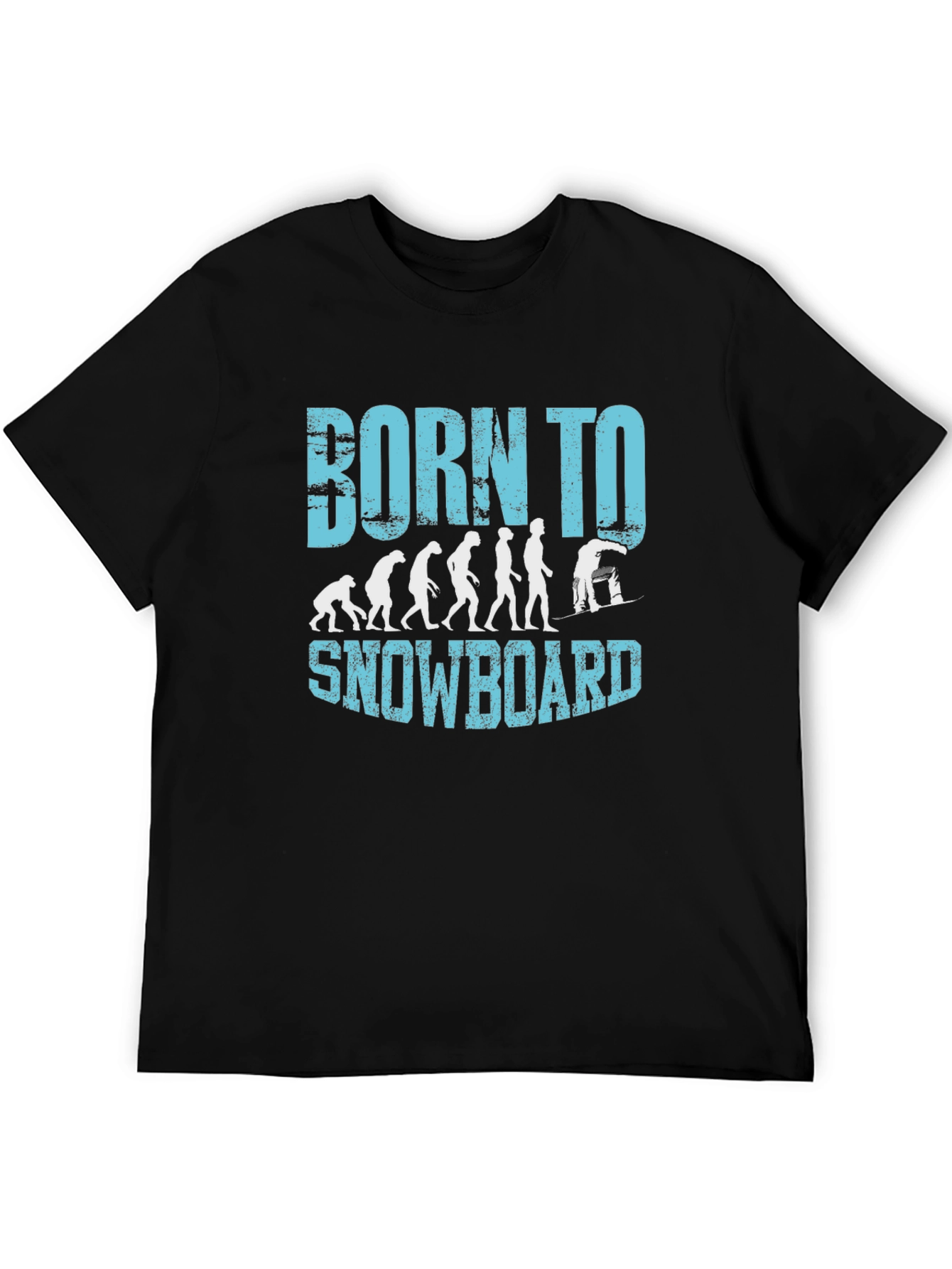 Born to Snowboard T-Shirt - Evolution Design