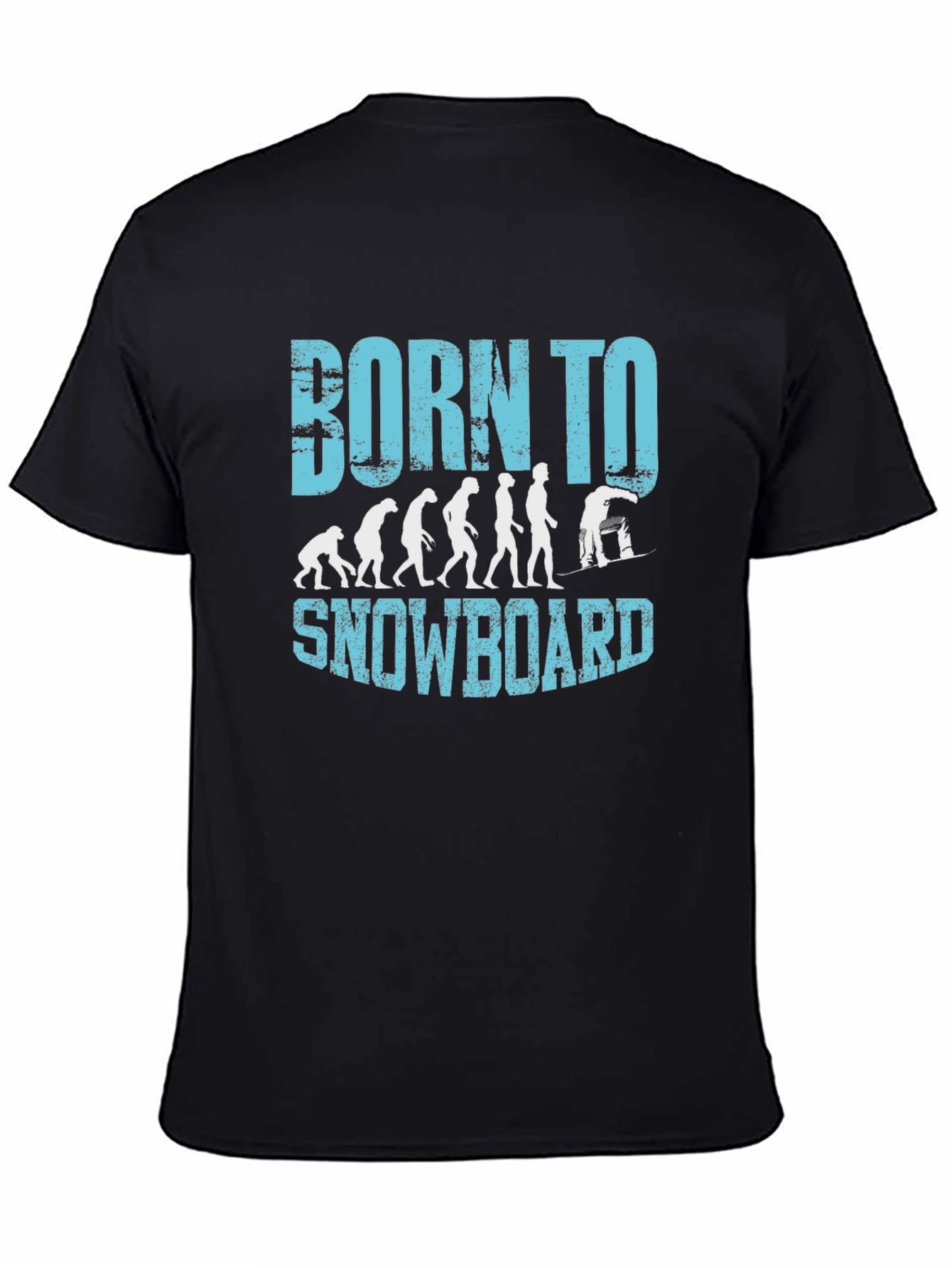 Born to Snowboard T-Shirt - Evolution Design