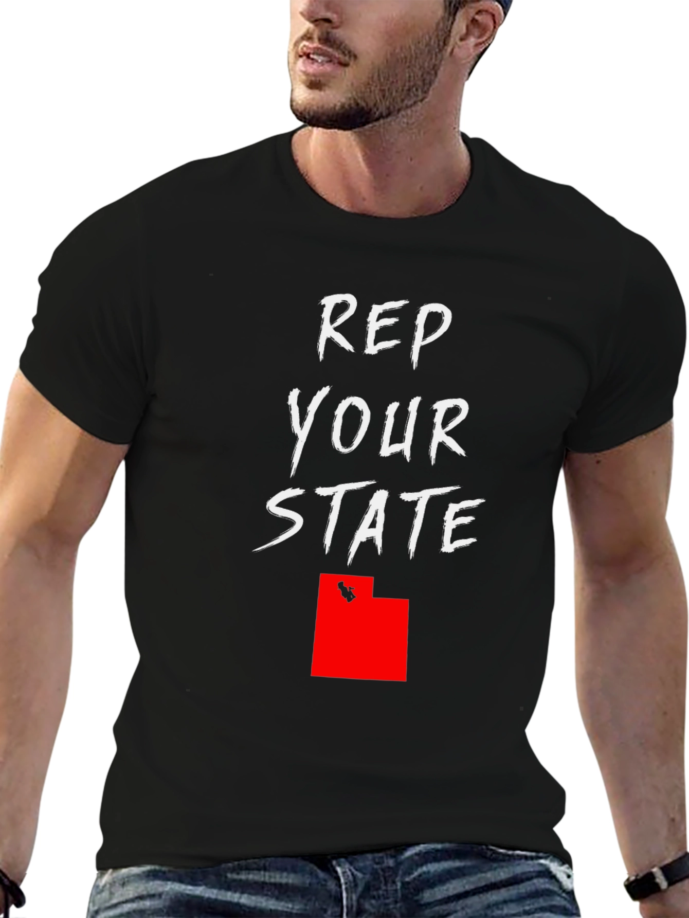 Rep Your State Tee - Utah Pride