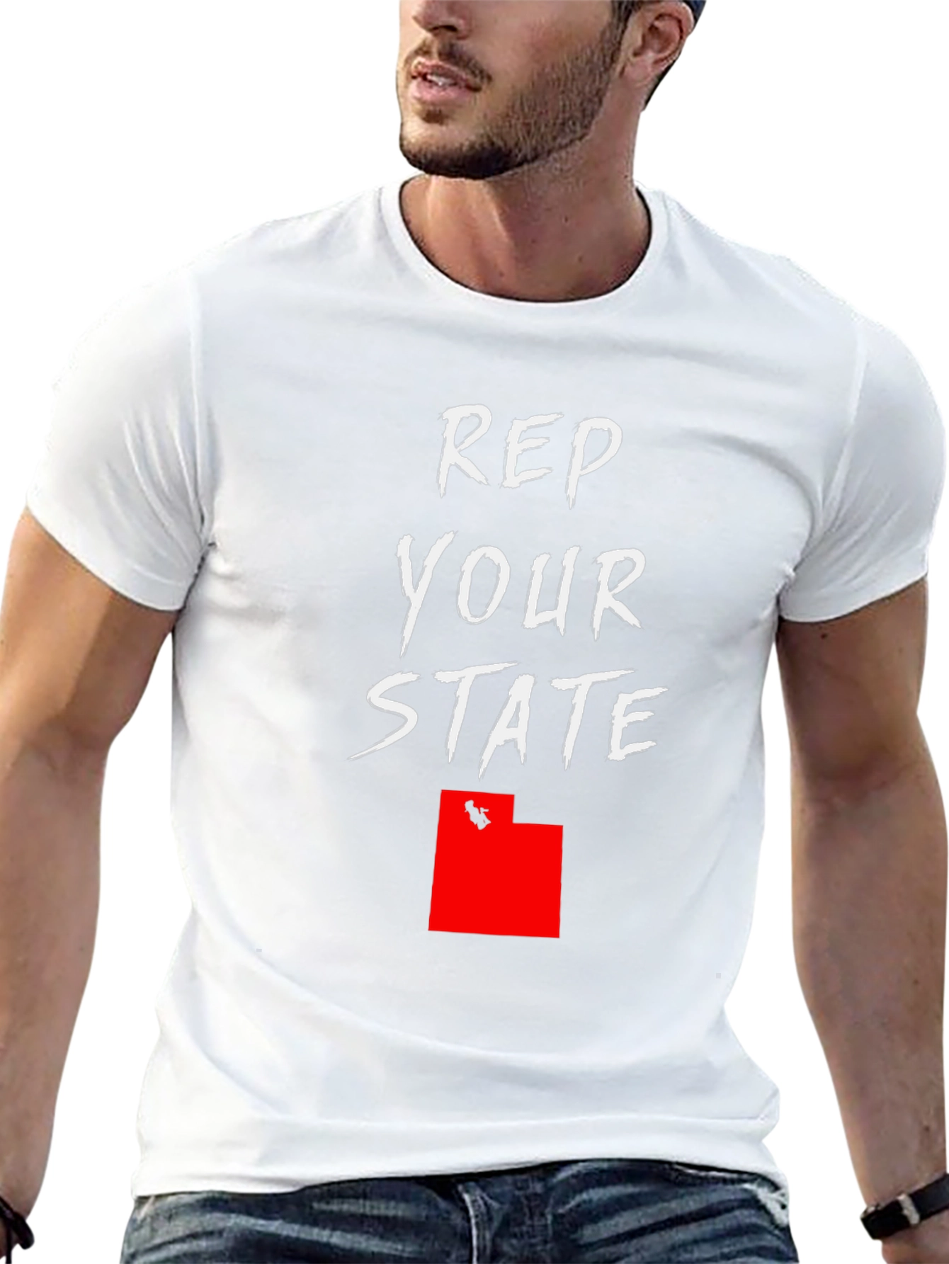 Rep Your State Tee - Utah Pride