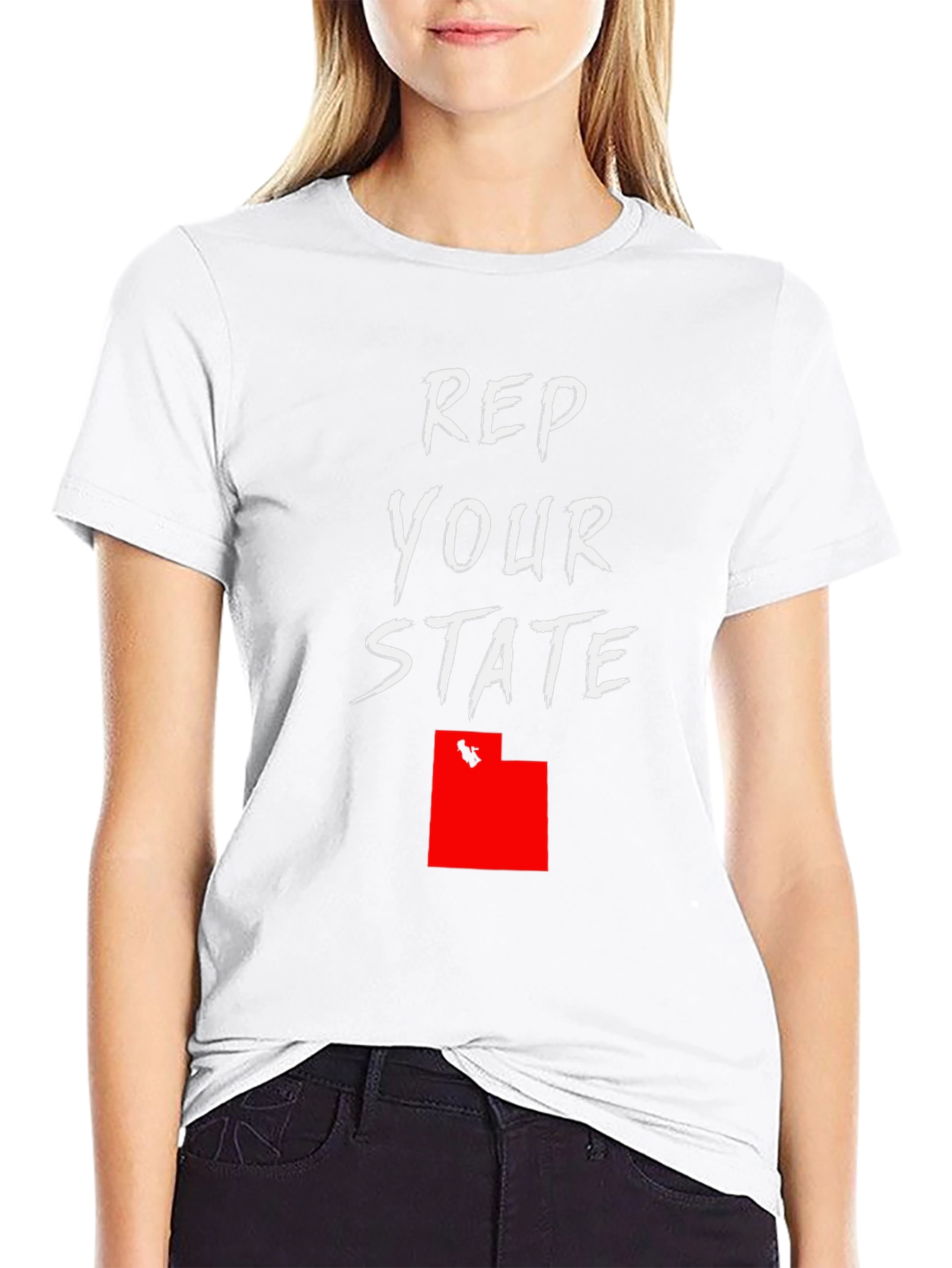Rep Your State Tee - Utah Pride