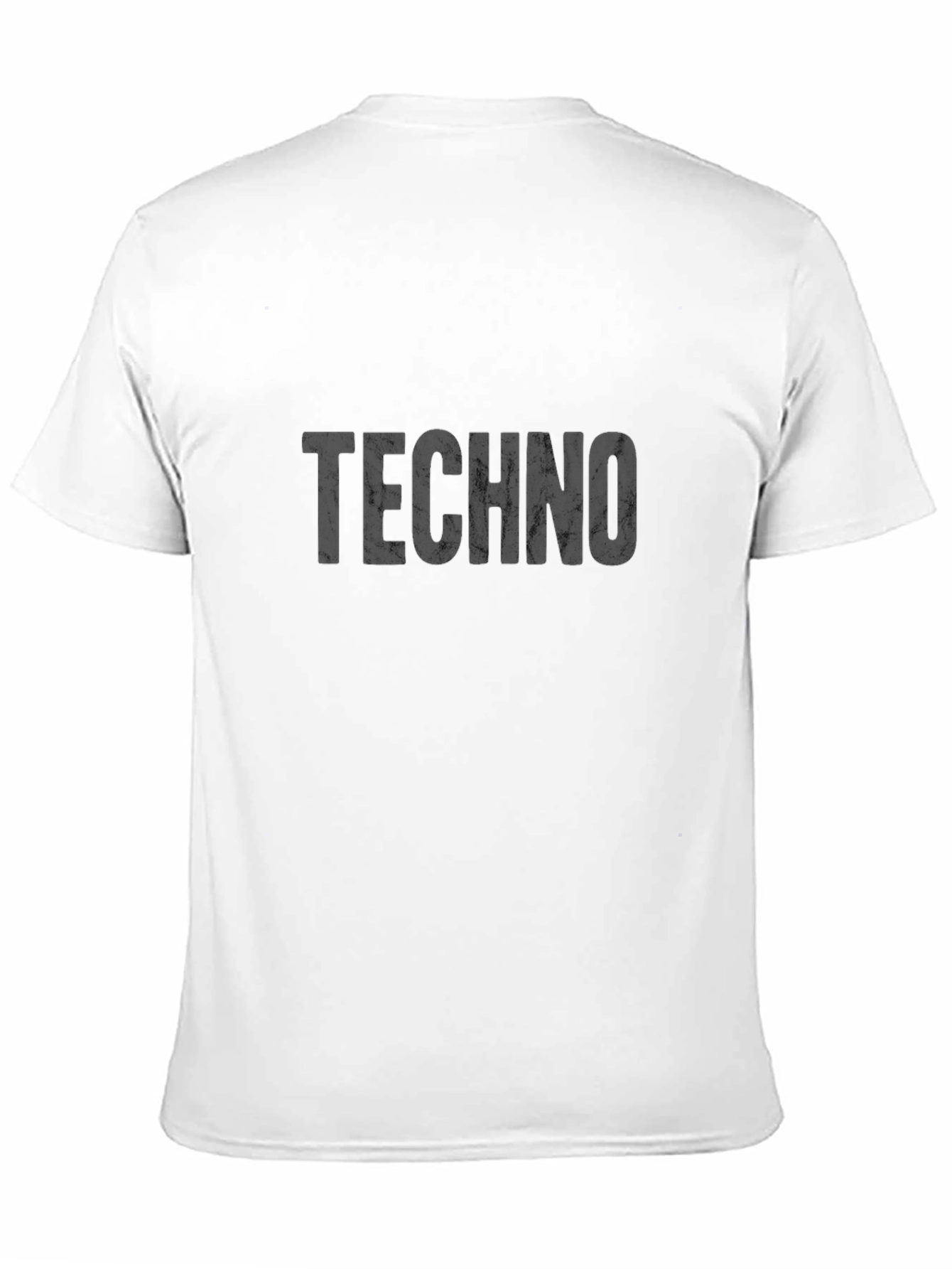 Techno T-Shirt - Distressed Graphic Tee