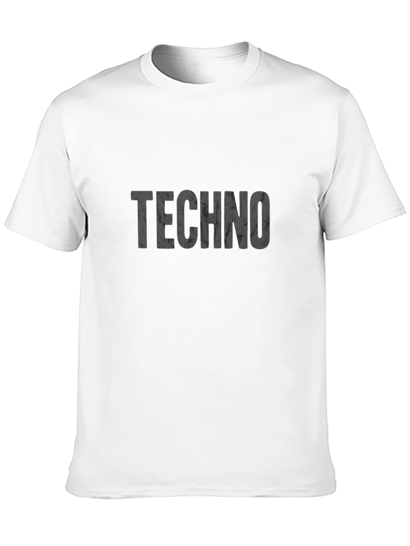 Techno T-Shirt - Distressed Graphic Tee