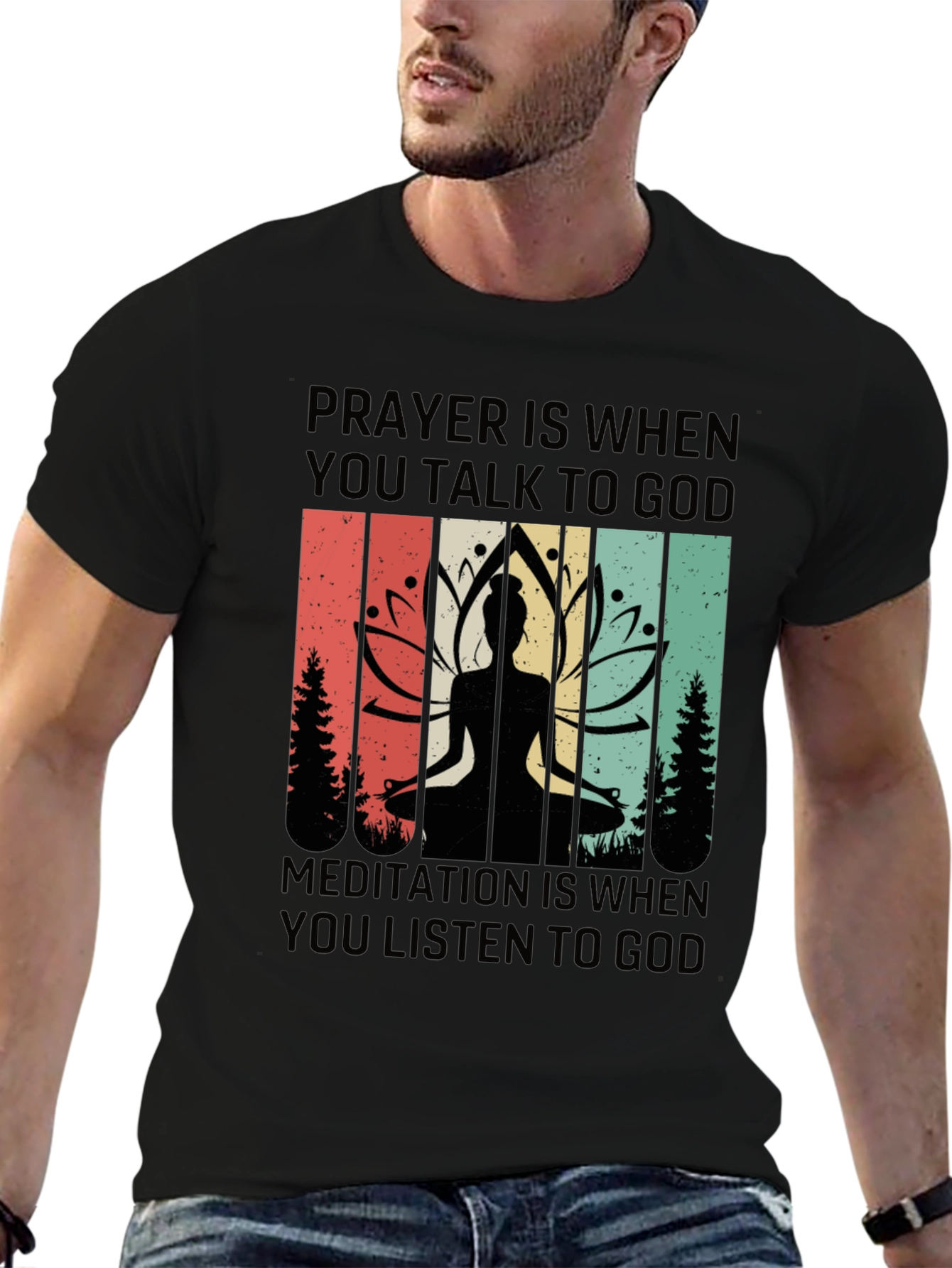 Prayer & Meditation Graphic Tee