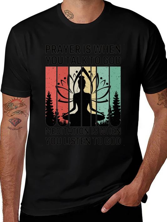 Prayer & Meditation Graphic Tee