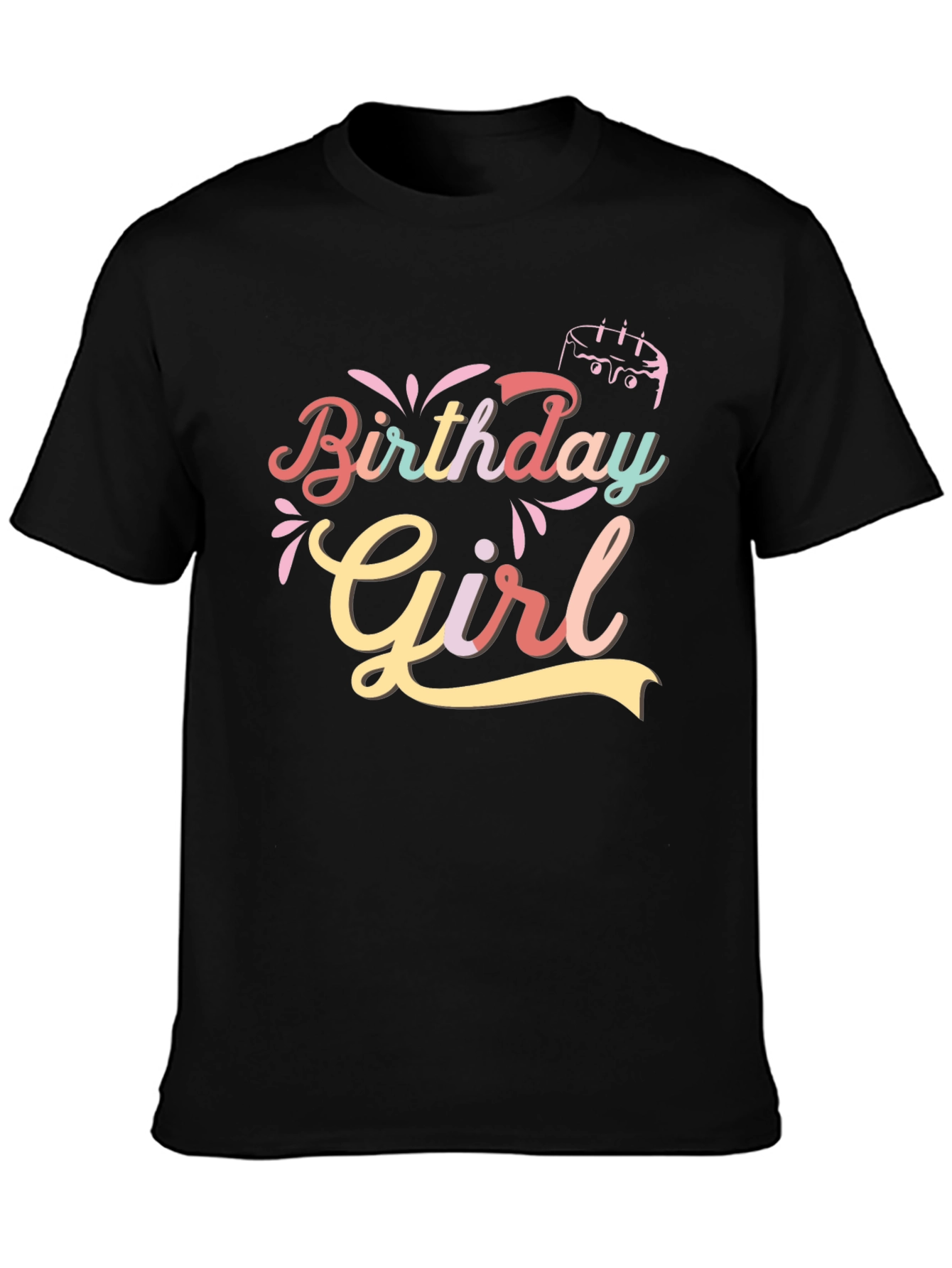 Birthday Girl Graphic Tee - Stylish Party Shirt
