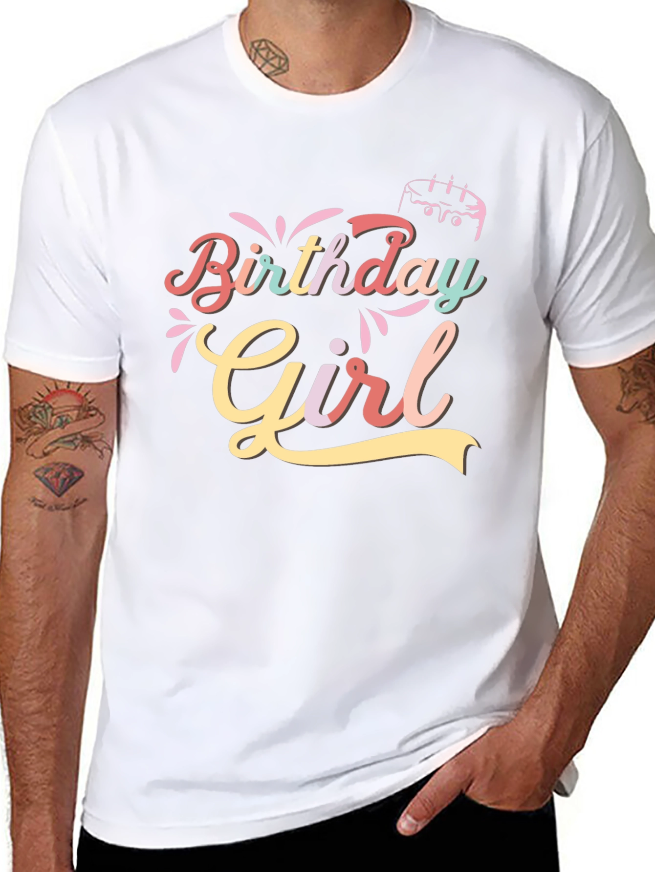 Birthday Girl Graphic Tee - Stylish Party Shirt