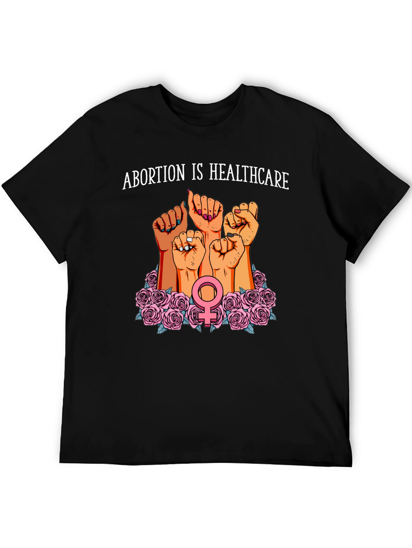 Abortion is Healthcare Graphic T-Shirt