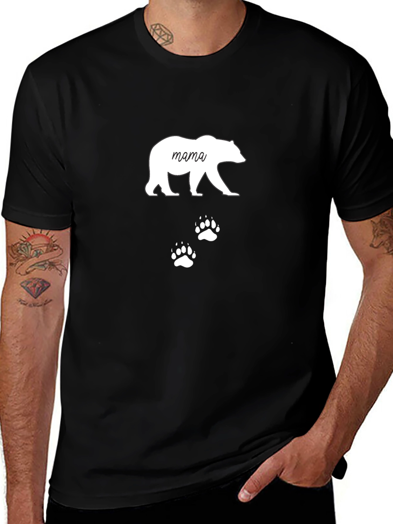Mama Bear T-Shirt - Cute Graphic Tee