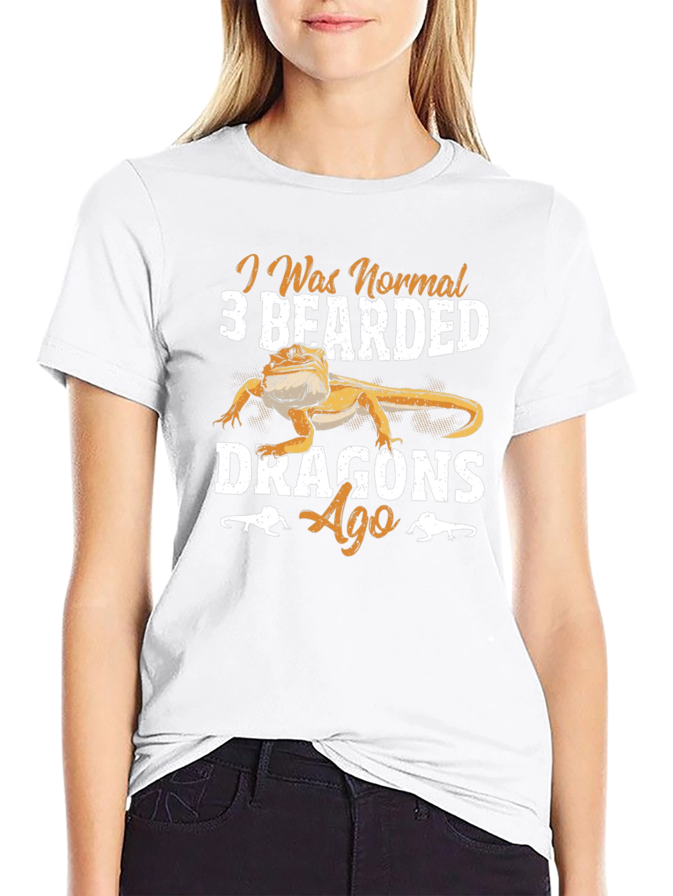 Bearded Dragon Graphic Tee - Funny Pet Lizard Shirt